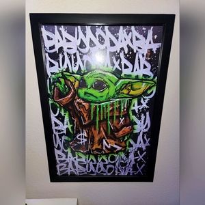 Baby yoda- Grogu art print